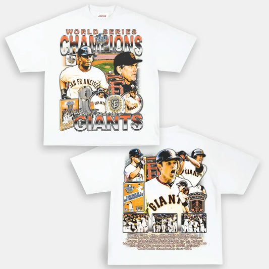 2010 WORLD SERIES CHAMPS - GIANTS TEE - [DS]