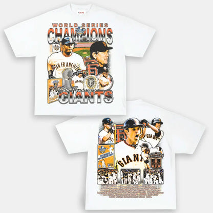 2010 WORLD SERIES CHAMPS - GIANTS TEE - [DS]