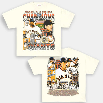 2010 WORLD SERIES CHAMPS - GIANTS TEE - [DS]