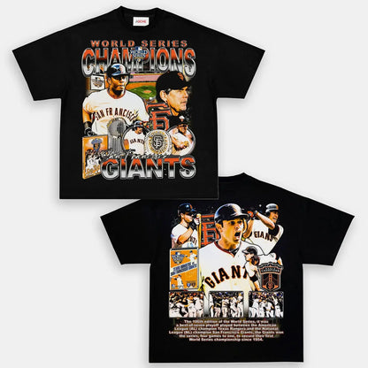 2010 WORLD SERIES CHAMPS - GIANTS TEE - [DS]