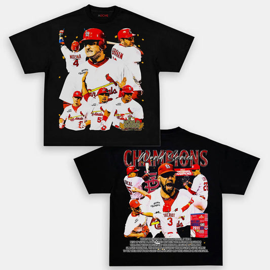 2011 WORLD SERIES CHAMPS - CARDINALS TEE - [DS]