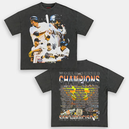 2012 WORLD SERIES CHAMPS - GIANTS TEE - [DS]