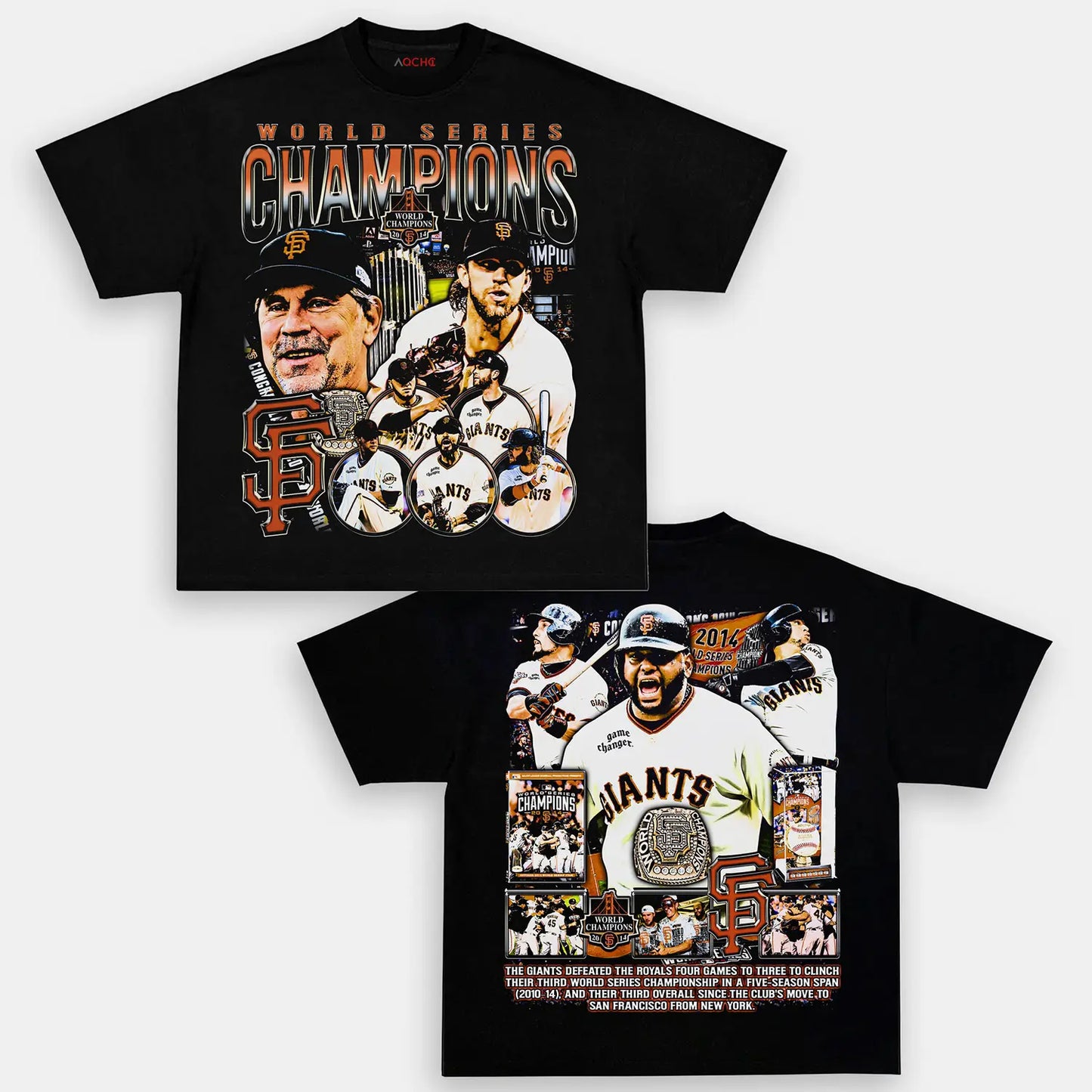 2014 WORLD SERIES CHAMPS - GIANTS TEE - [DS]