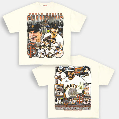 2014 WORLD SERIES CHAMPS - GIANTS TEE - [DS]