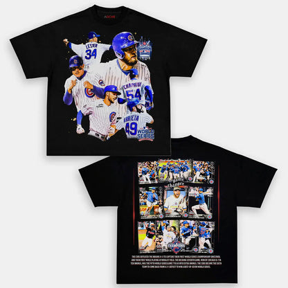 2016 WORLD SERIES CHAMPS - CUBS TEE - [DS]