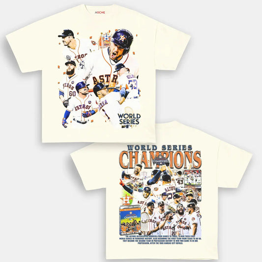 2017 WORLD SERIES CHAMPS - ASTROS TEE - [DS]