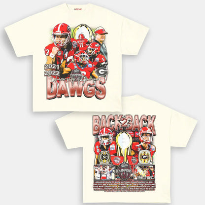 2021 2022 NATIONAL CHAMPS - GEORGIA TEE - [DS]