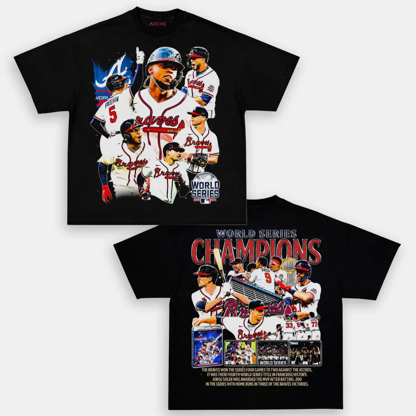 2021 WORLD SERIES CHAMPS - BRAVES TEE - [DS]