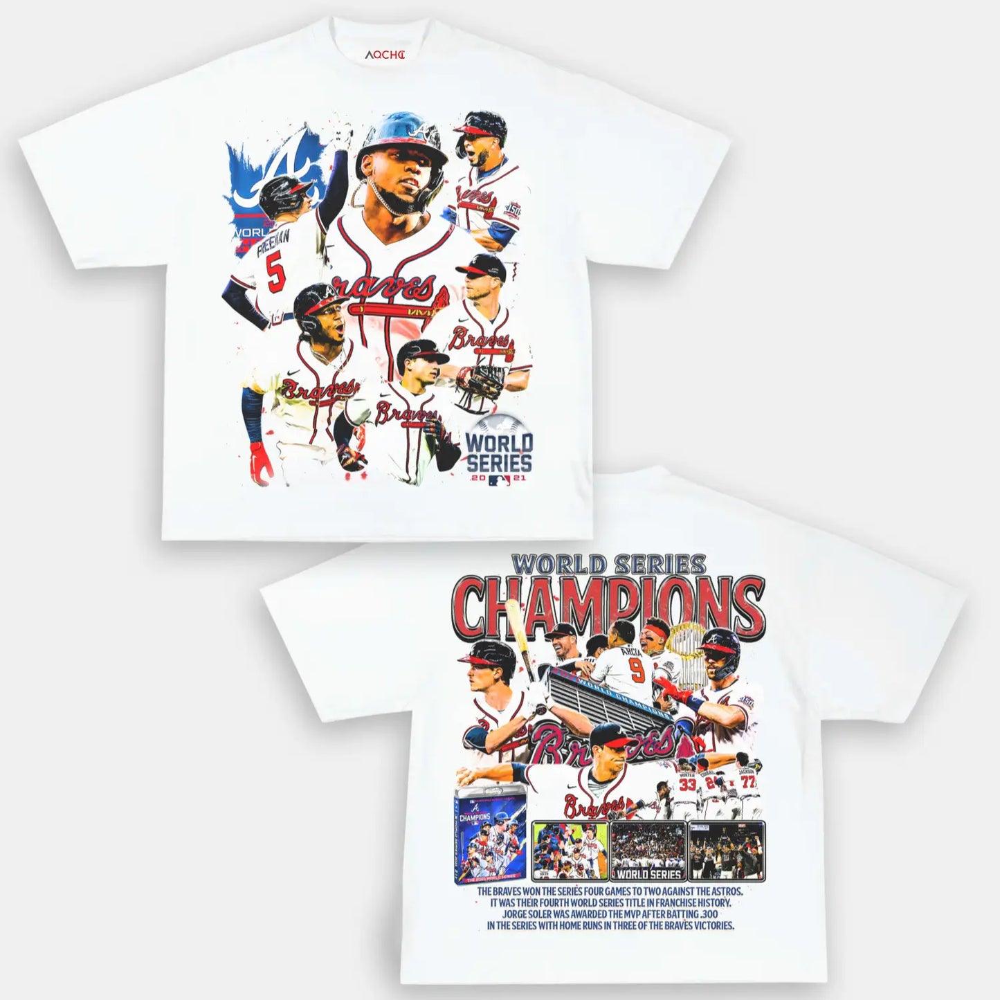 2021 WORLD SERIES CHAMPS - BRAVES TEE - [DS]