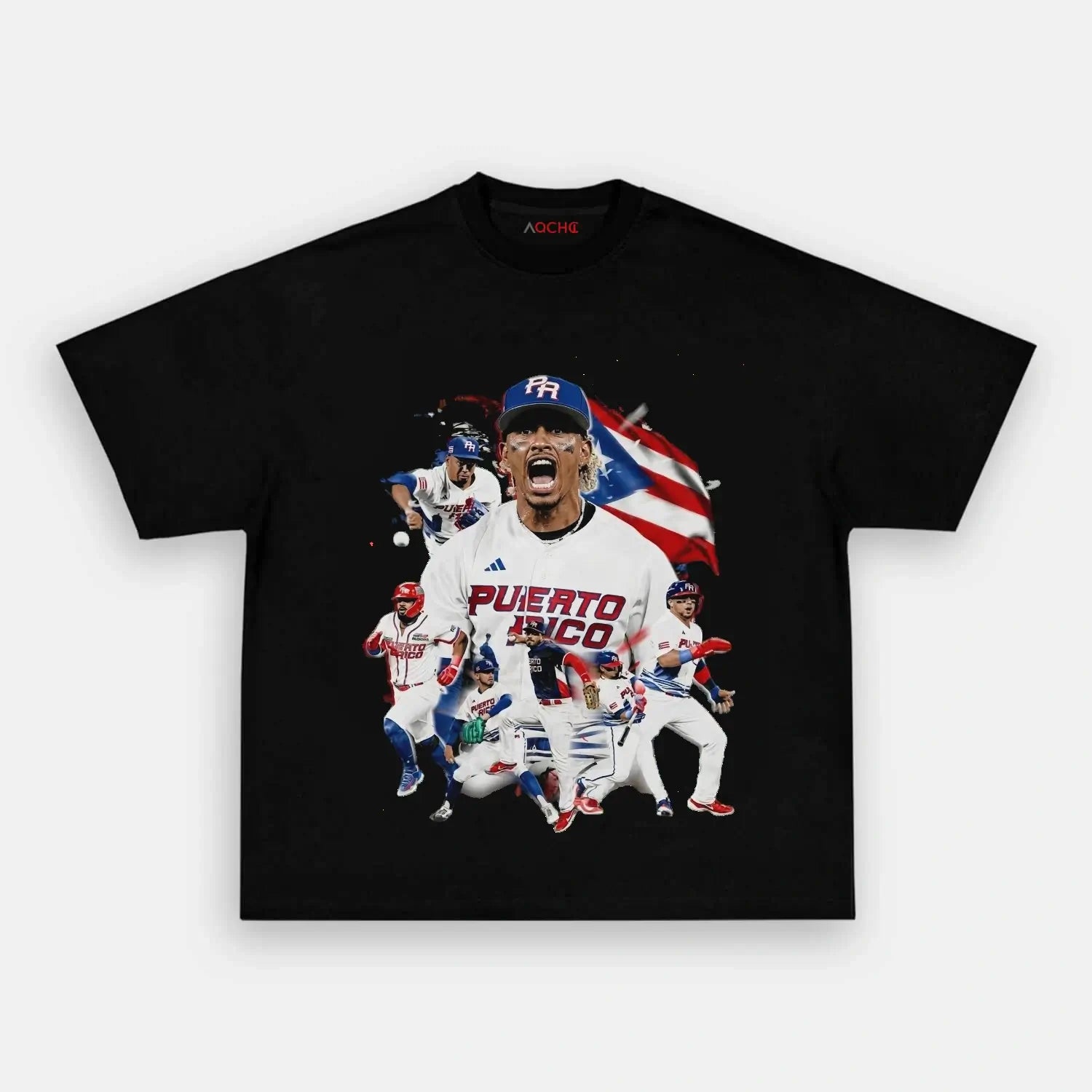 2026 WBC PUERTO RICO V2 TEE - AQCHIC