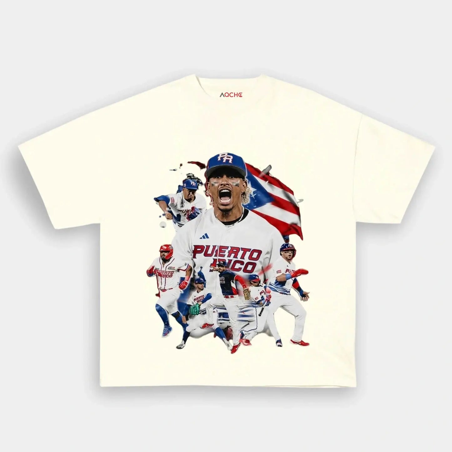 2026 WBC PUERTO RICO V2 TEE - AQCHIC