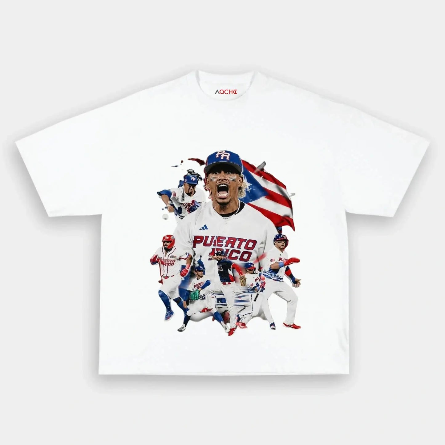 2026 WBC PUERTO RICO V2 TEE - AQCHIC