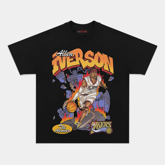 ALLEN IVERSON THE ANSWER GRAPHIC 4.29 TEE