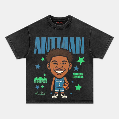 ANTHONY EDWARDS CARTOON TEE