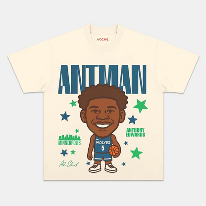 ANTHONY EDWARDS CARTOON TEE
