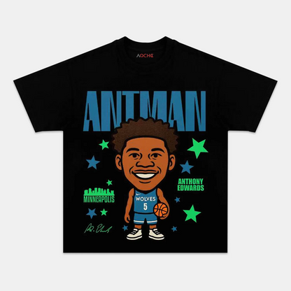 ANTHONY EDWARDS CARTOON TEE