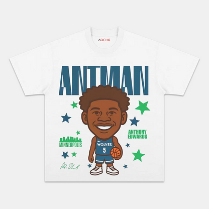 ANTHONY EDWARDS CARTOON TEE
