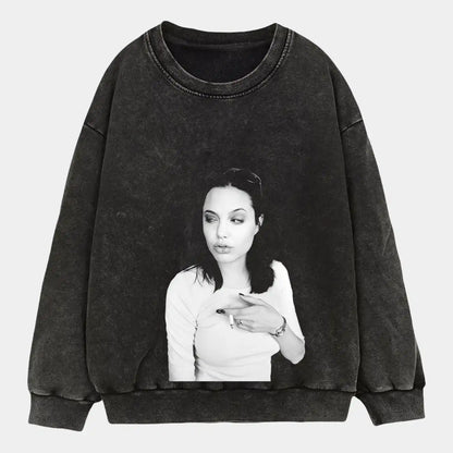 Angelina jolie B&W WEAR