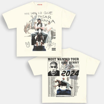 BAD BUNNY MOST WANTED TOUR TEE - [DS]