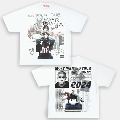 BAD BUNNY MOST WANTED TOUR TEE - [DS]