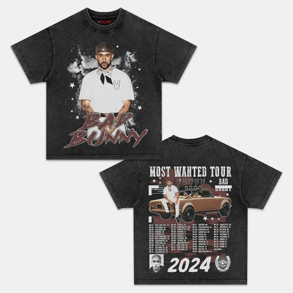 BAD BUNNY MOST WANTED TOUR V2 TEE - [DS]