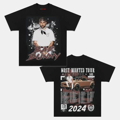 BAD BUNNY MOST WANTED TOUR V2 TEE - [DS]