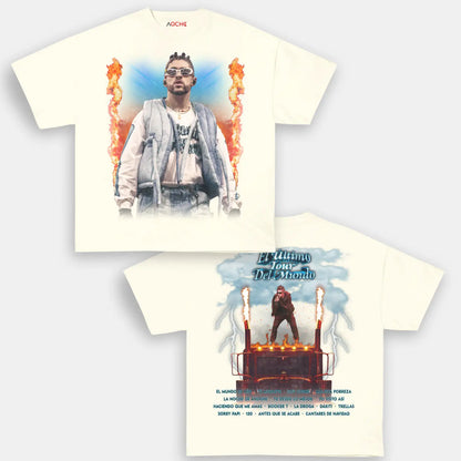 BAD BUNNY - EL ¨²LTIMO TOUR DEL MUNDO VINTAGE TEE - [DS]