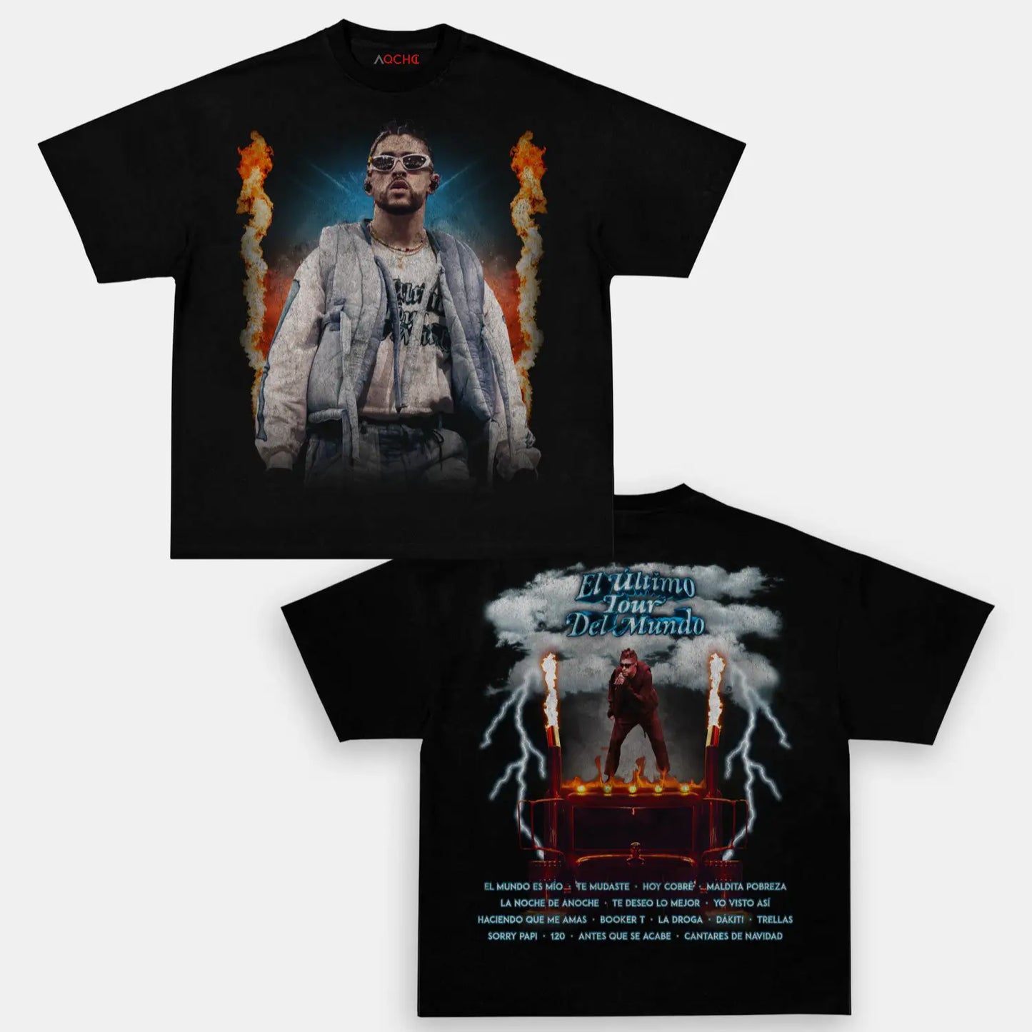 BAD BUNNY - EL ¨²LTIMO TOUR DEL MUNDO VINTAGE TEE - [DS]