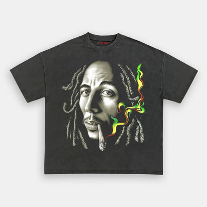 BIG FACE BOB MARLEY TEE