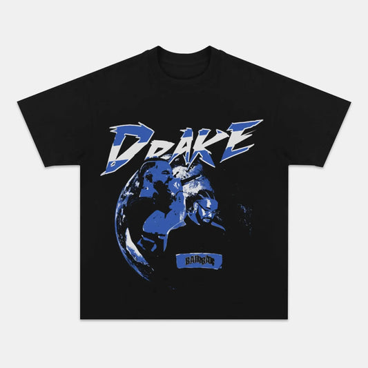 BLACK DRAKE WORLD TEE