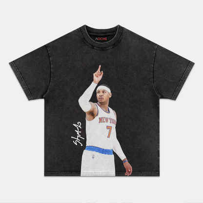 CARMELO ANTHONY AUTOGRAPH TEE 1.0