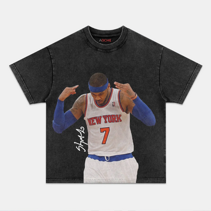 CARMELO ANTHONY AUTOGRAPH TEE