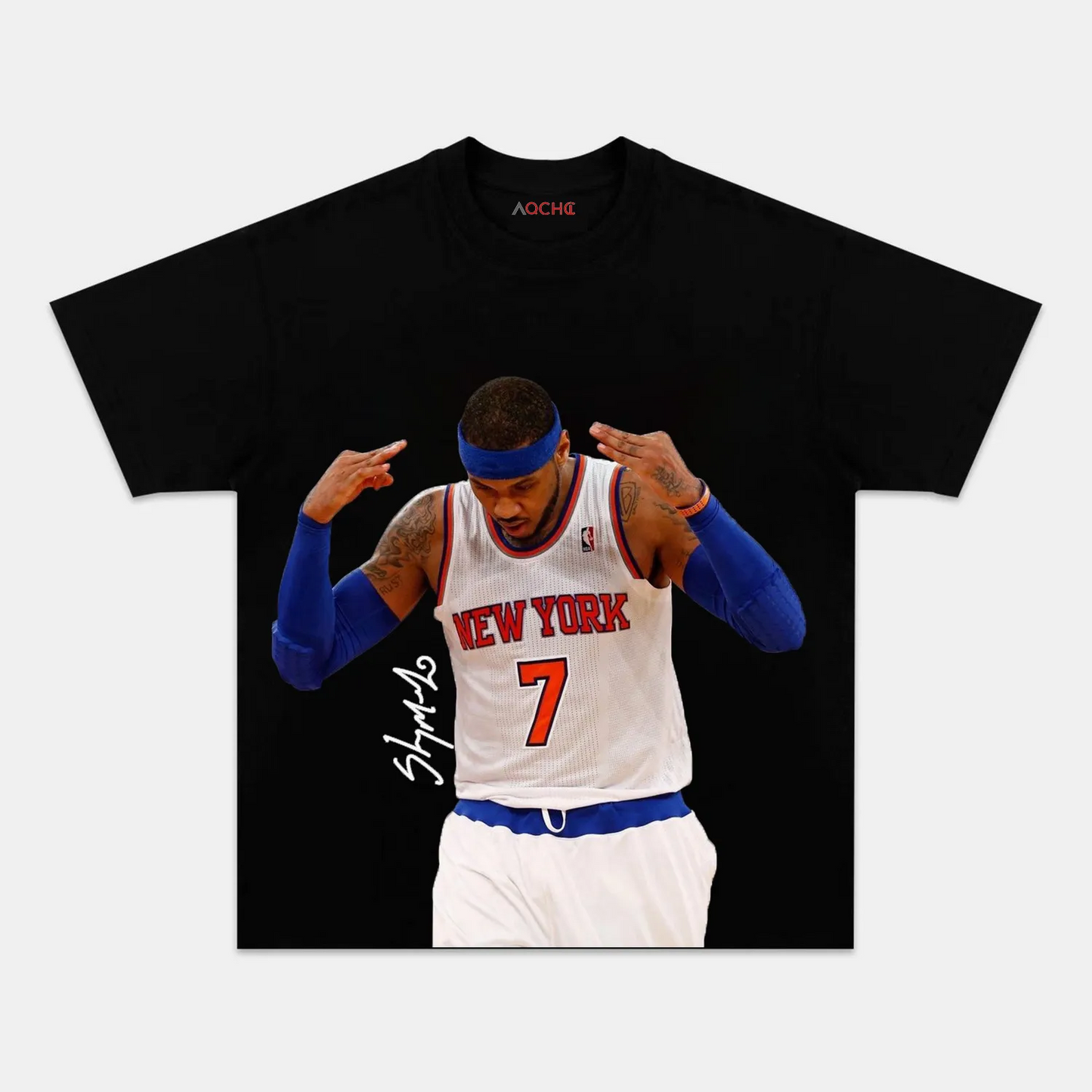 CARMELO ANTHONY AUTOGRAPH TEE