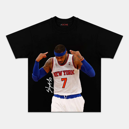 CARMELO ANTHONY AUTOGRAPH TEE