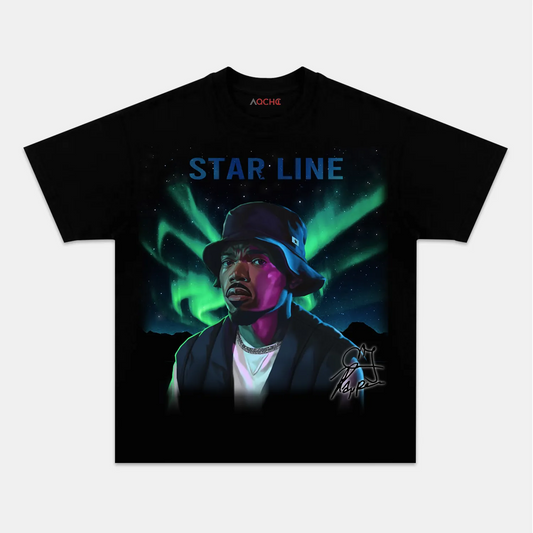 CHANCE THE RAPPER & STAR LINE TEE