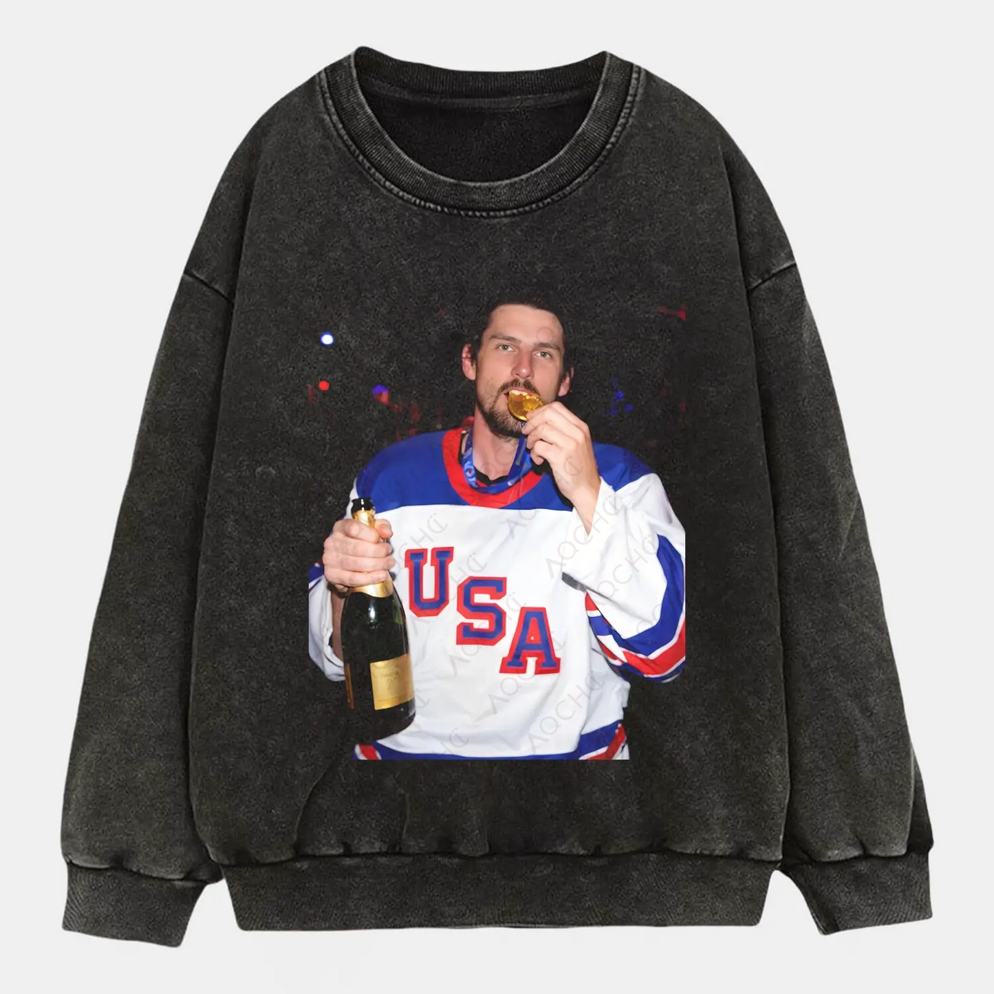 Connor Hellebuyck Champion Tee 1