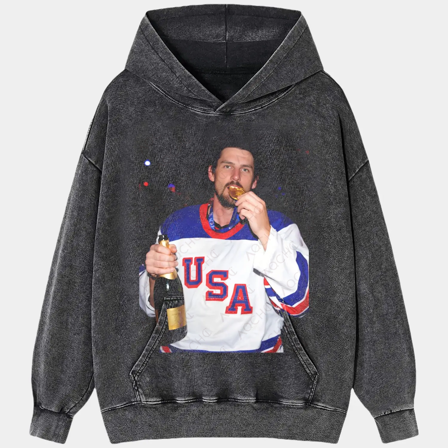 Connor Hellebuyck Champion Tee 1