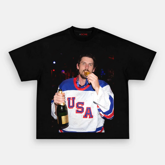 Connor Hellebuyck Champion Tee 1