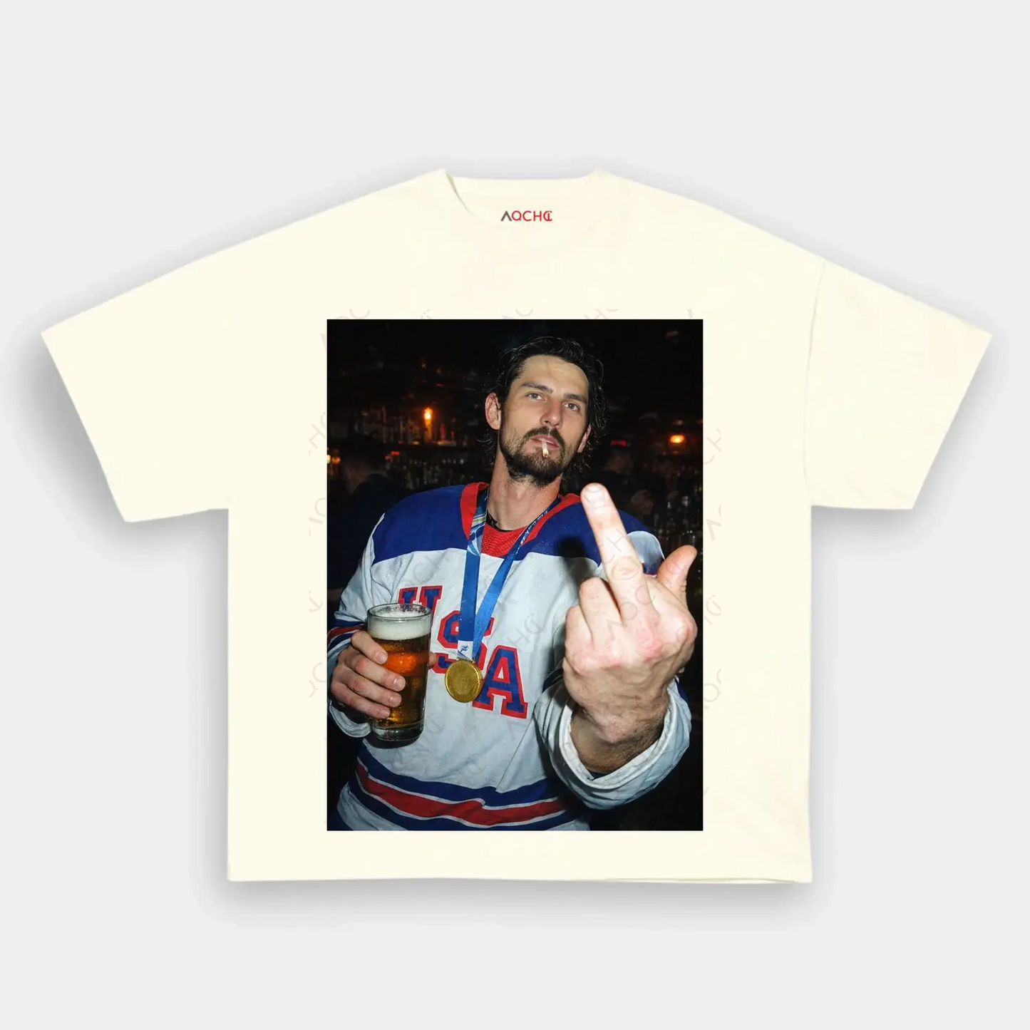 Connor Hellebuyck Champion Tee 2