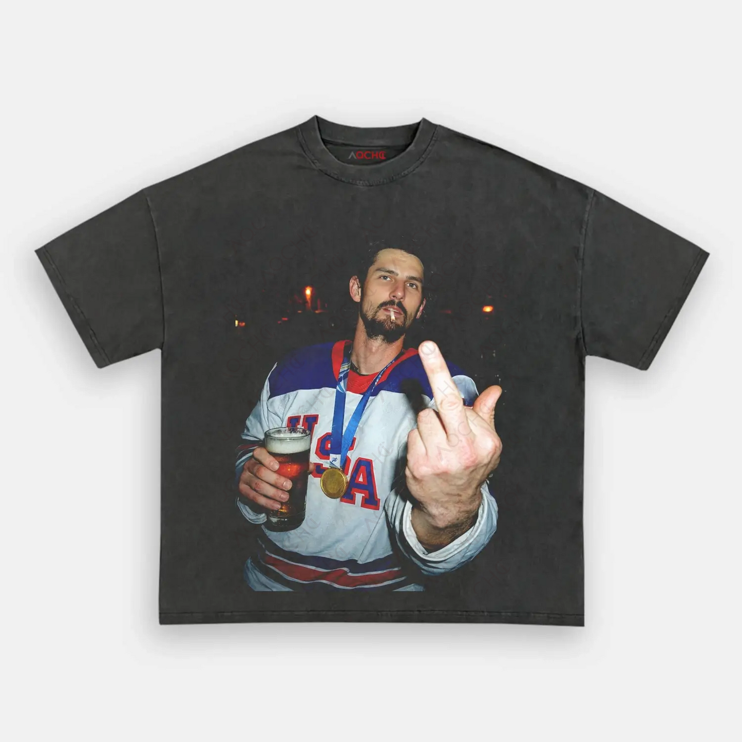 Connor Hellebuyck Champion Tee 2
