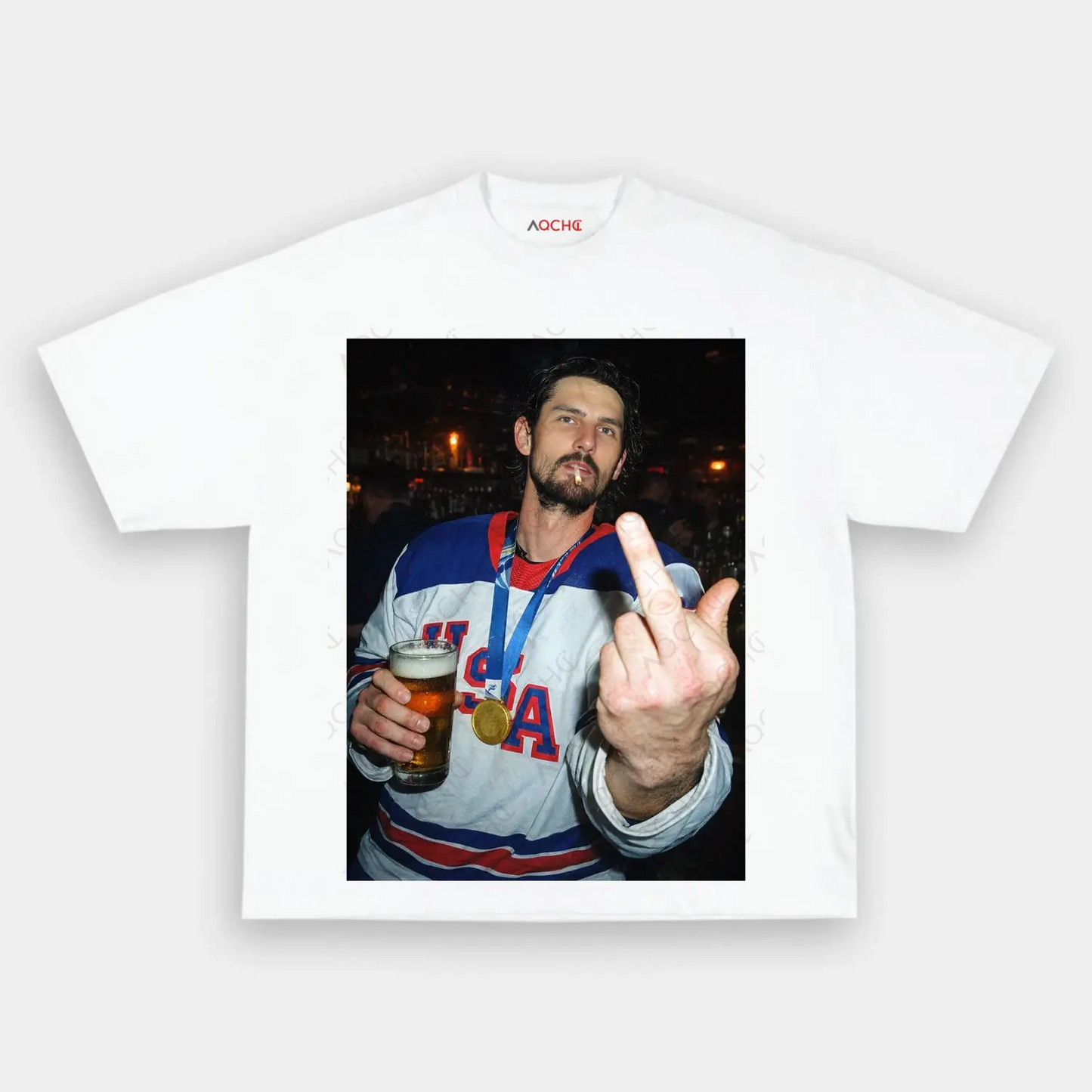 Connor Hellebuyck Champion Tee 2