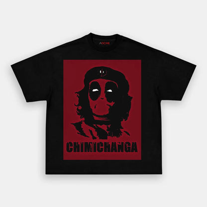 DEAD POOL CHIMICHANGA TEE