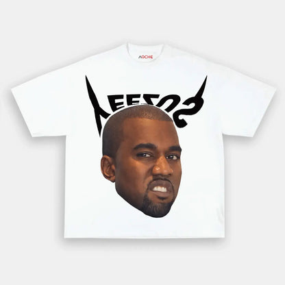 DEVILKANYE big face TEE