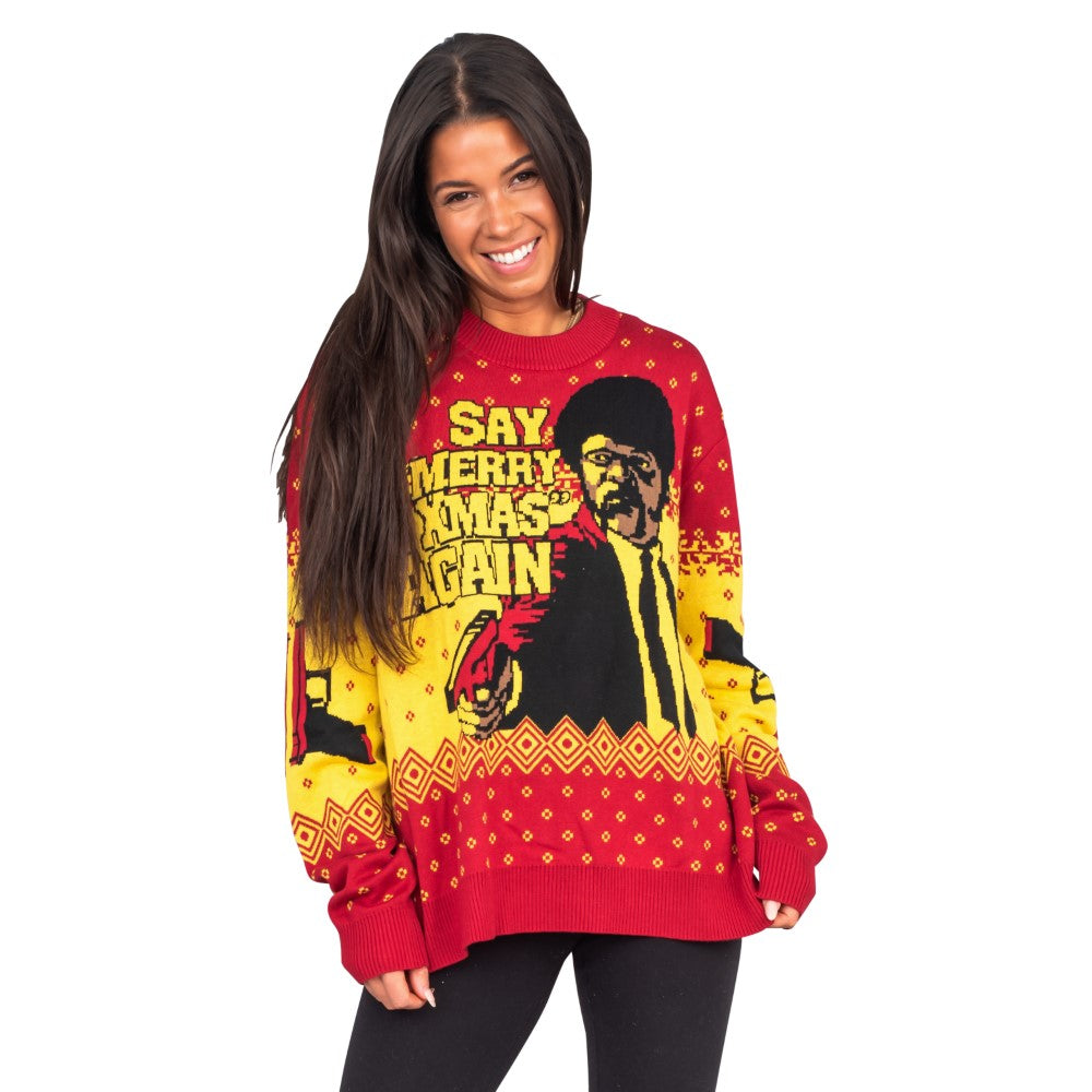 National Lampoon Vacation Shitter's Full Ugly Christmas Sweater
