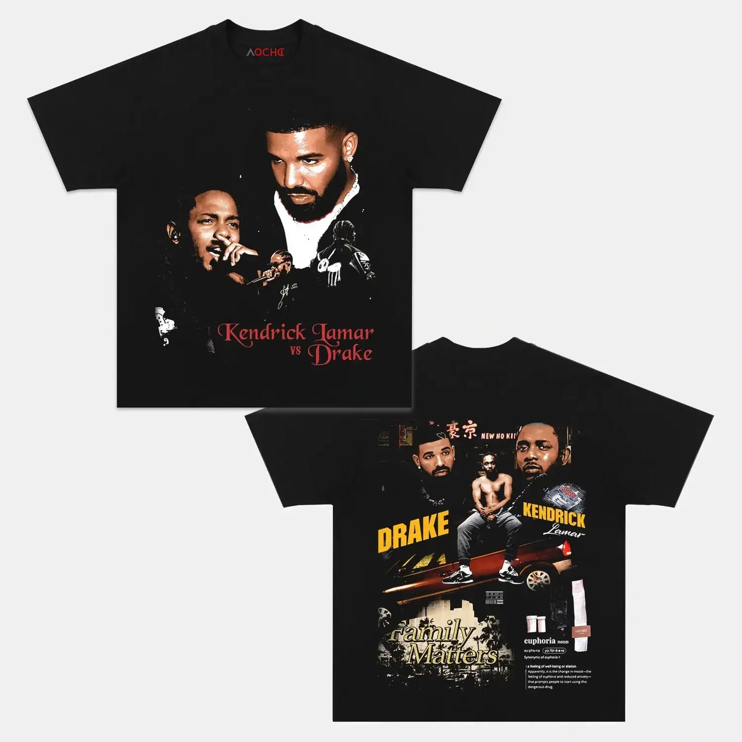 DRAKE VS KDOT TEE - [DS]