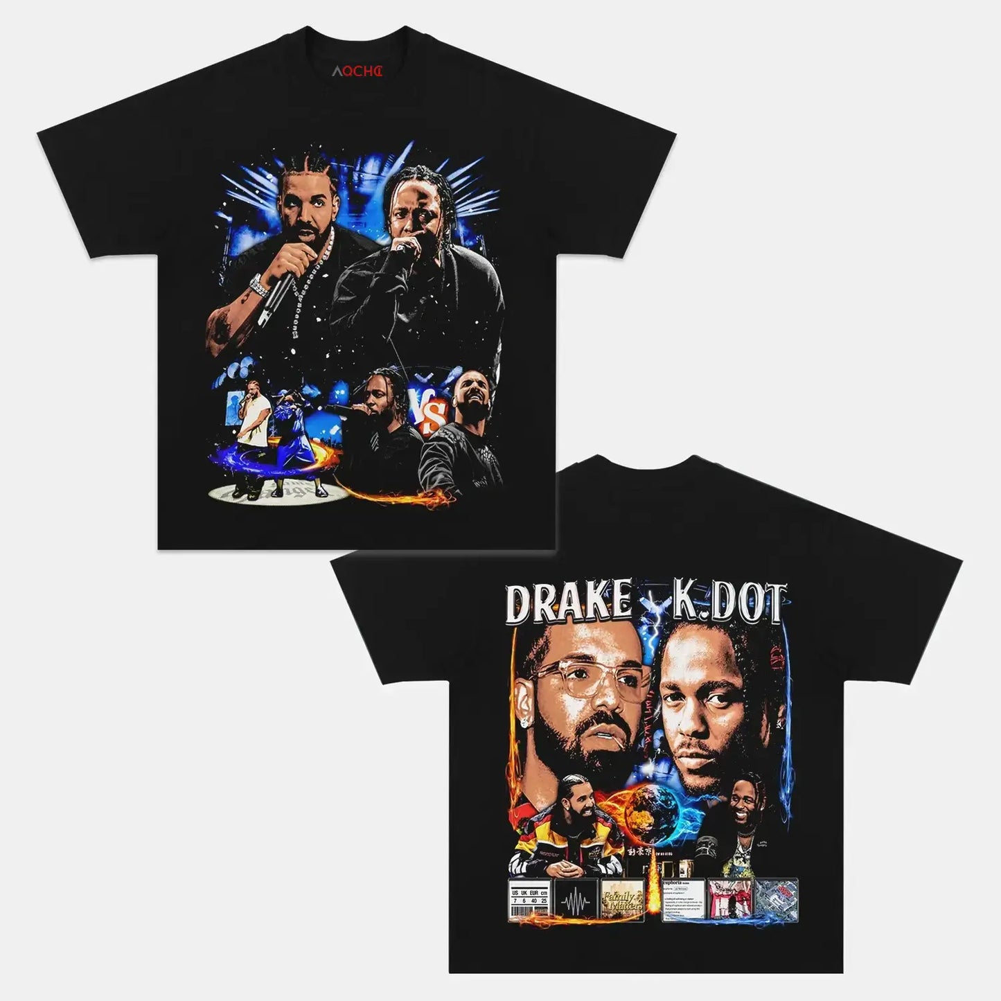 DRAKE VS KDOT V2 TEE - [DS]