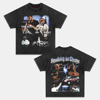 DRAKE VS KDOT V3 TEE - [DS]