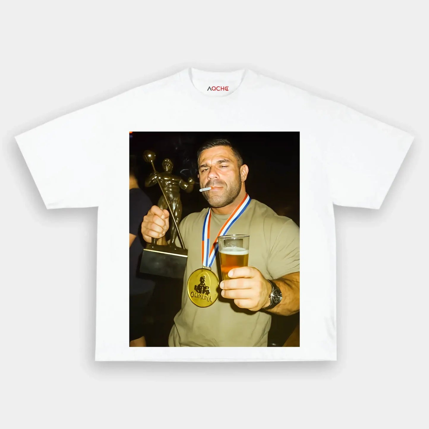 Derek Lunsford Mr. Olympia Champion Tee4