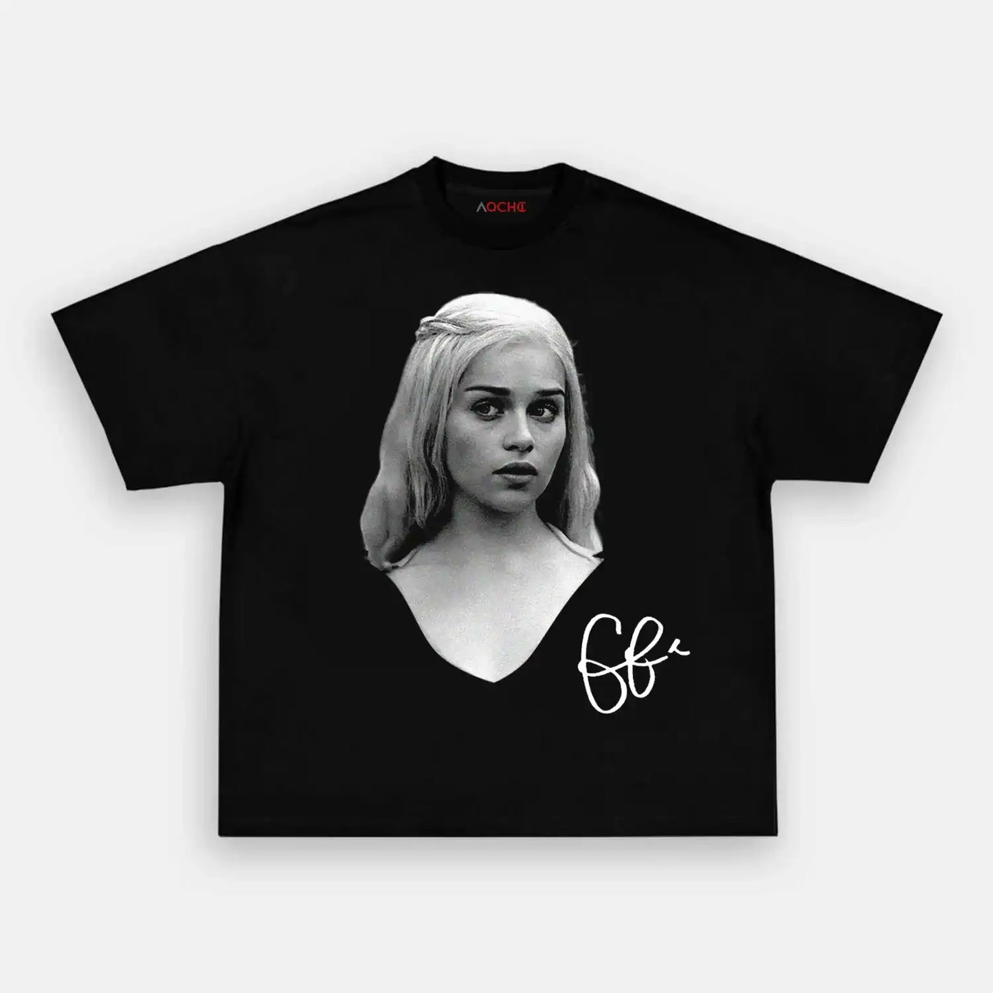 Emilia Clarke B&W C1 WEAR