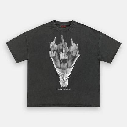 FINGER FLOWER TEE